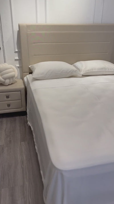 Set De Sábana De Bambú Lyocell