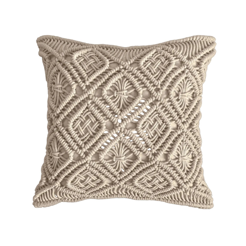 Cojín Mumbai Macramé