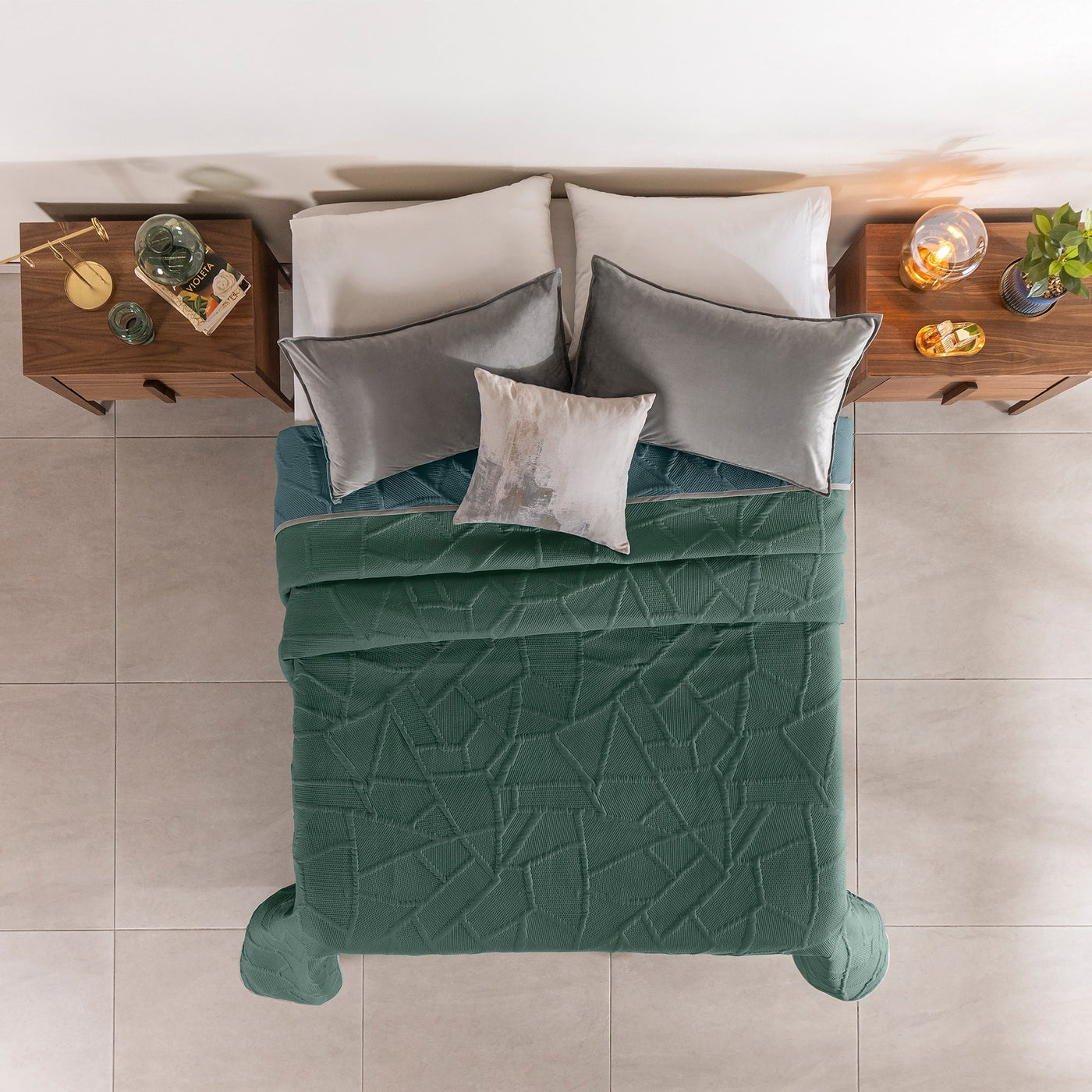 Cubrecama Reversible Báltico
