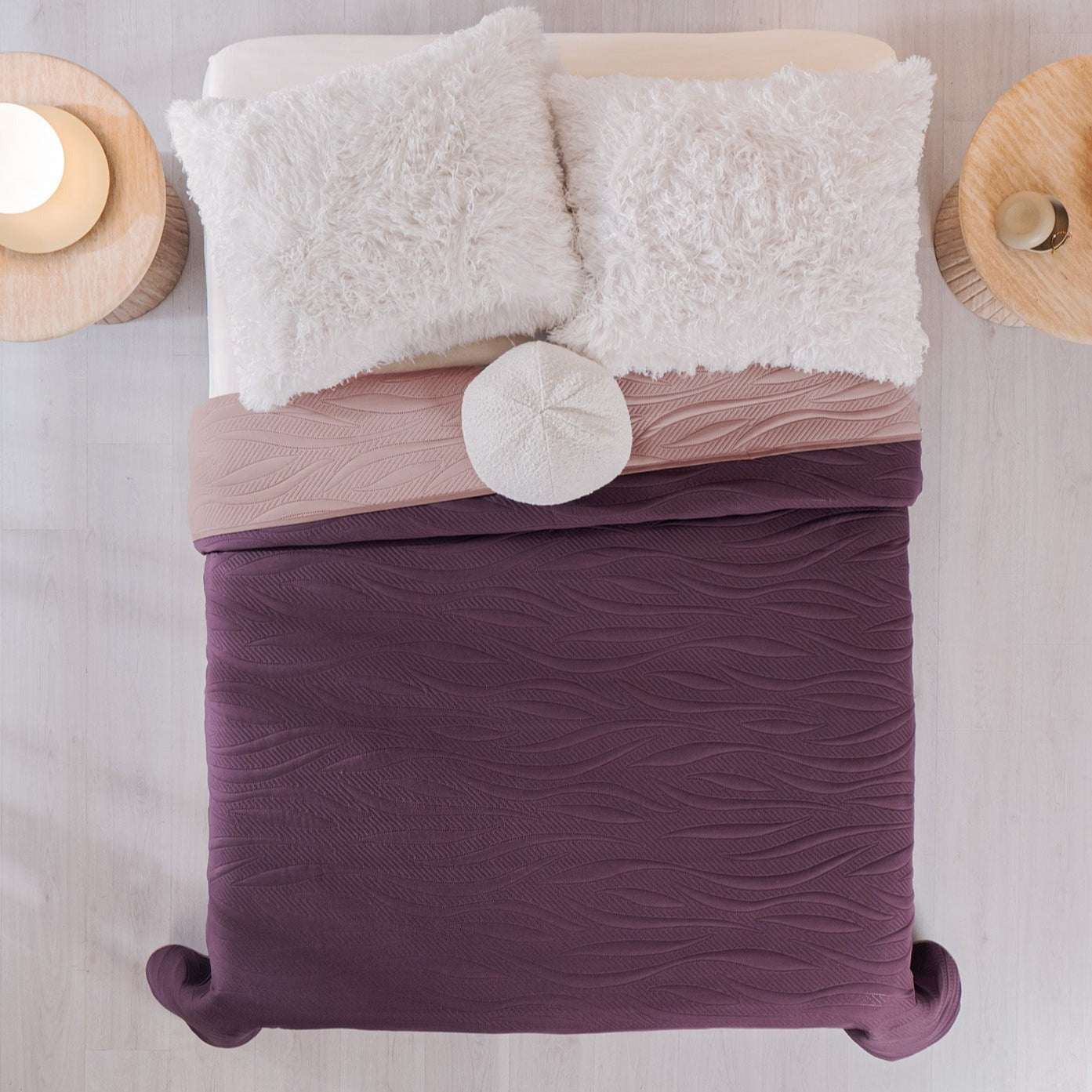 Cubrecama Reversible Berry