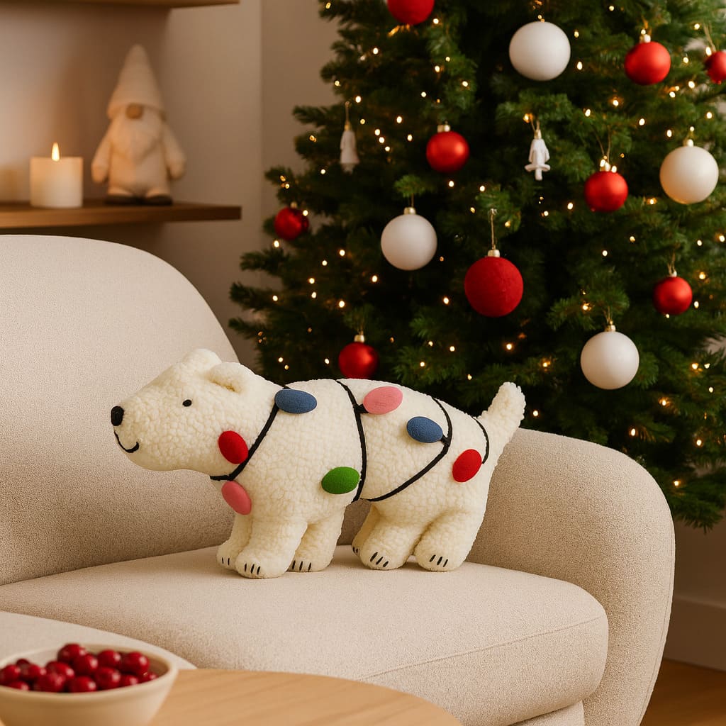 Cojín Christmas Bear