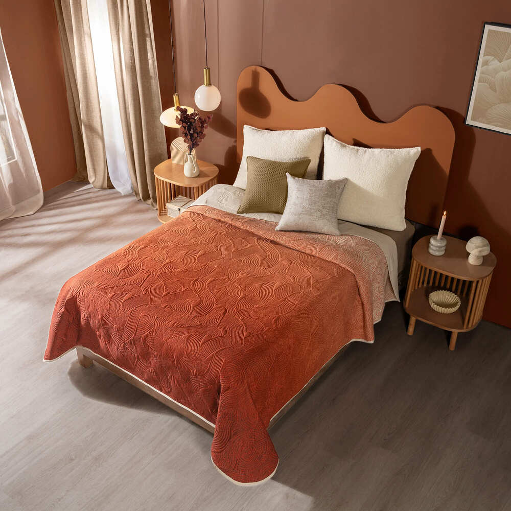 Cubrecama Reversible Mitla