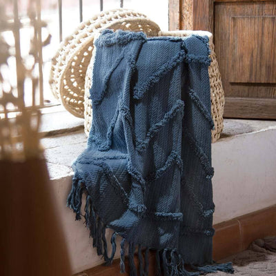 Throw Blanket Mumbai Azul