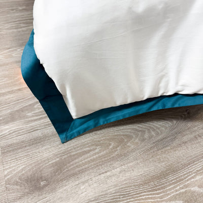 Duvet Cover Reversible 100% Algodón Egipcio Teal