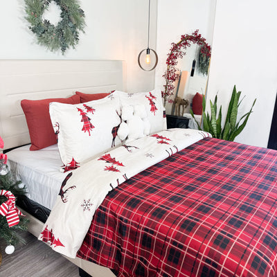 Duvet Cover Reversible Reindeer