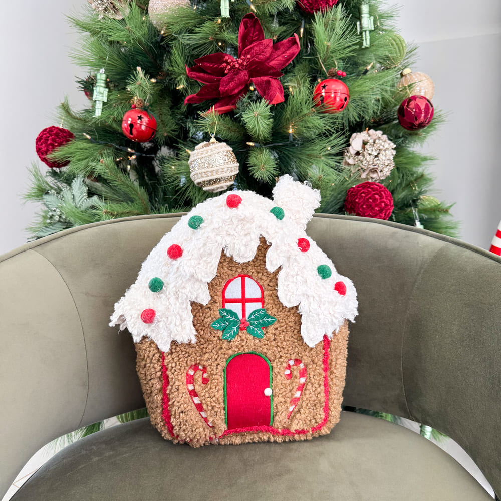 Cojín Gingerbread House