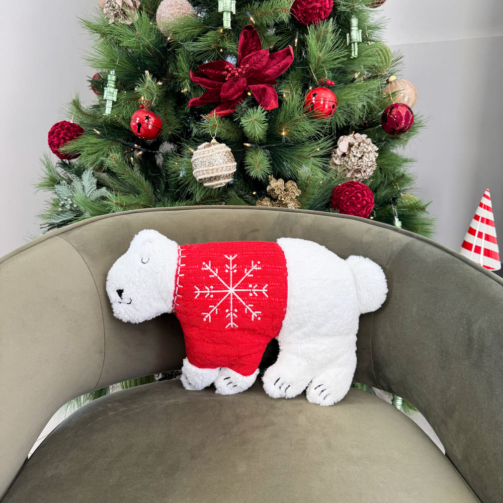 Cojín Snowflake Bear
