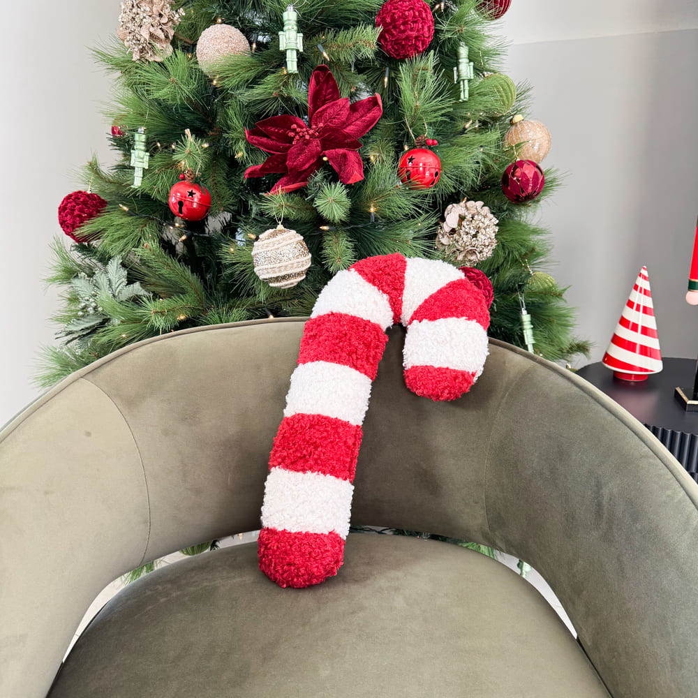 Cojín Red Candy Cane
