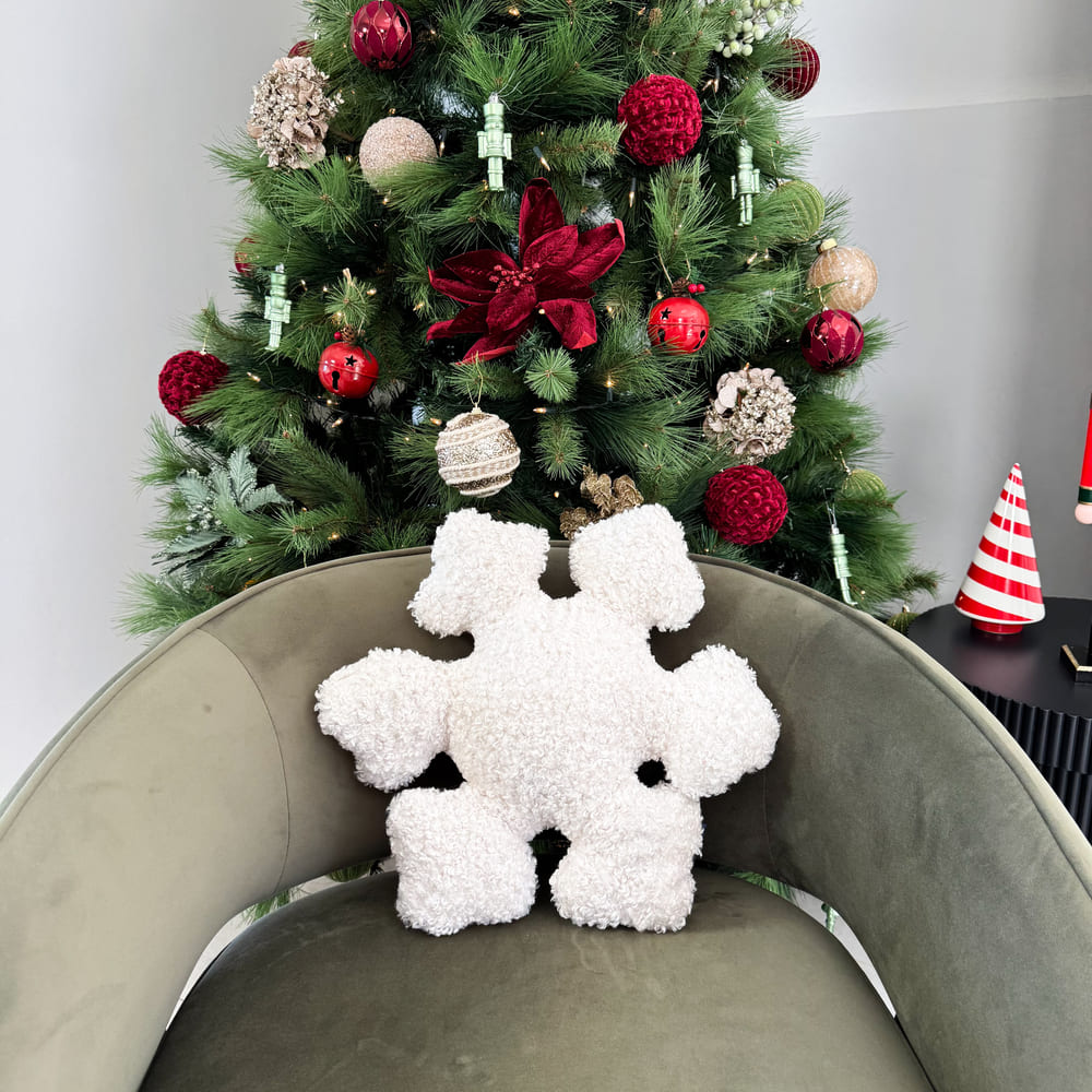 Cojín Snowflake