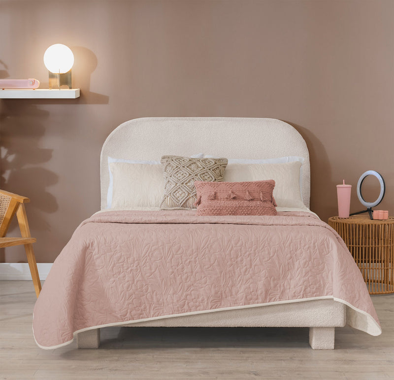 Cubrecama Reversible Rose