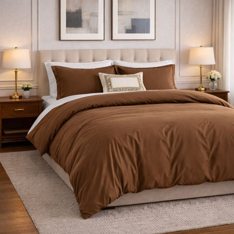 Duvet Cover Brown