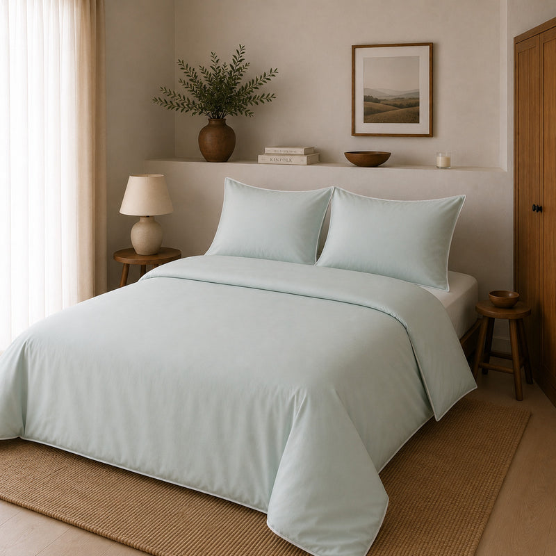 Duvet Cover De Bambú Lyocell Light Green